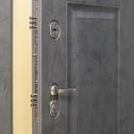 Входная дверь - Престо ФЛ-725 Венге рифленый