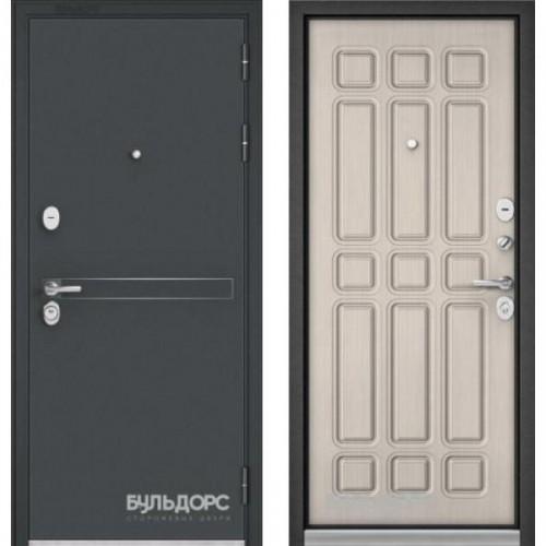 Входная дверь - Бульдорс STANDART 90 Чёрный шелк D-4, Цвет 
