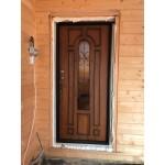 Входная дверь с терморазрывом Лацио Термо винорит Golden Oak / White с магнитным уплотнителем (ND)