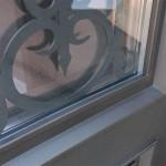 Дверь с терморазрывом Аляска с окном